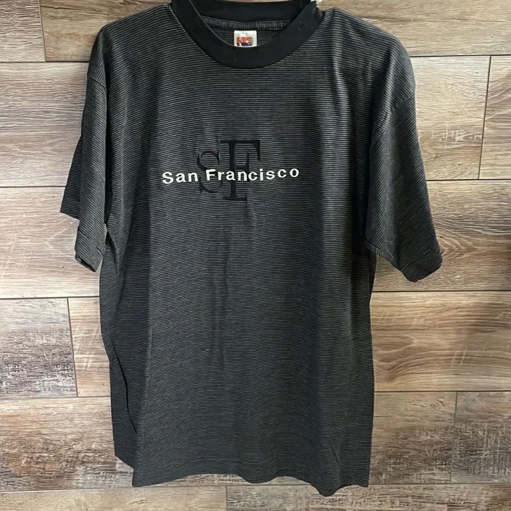 Hoi San Francisco Men’s Tshirt Size L Black